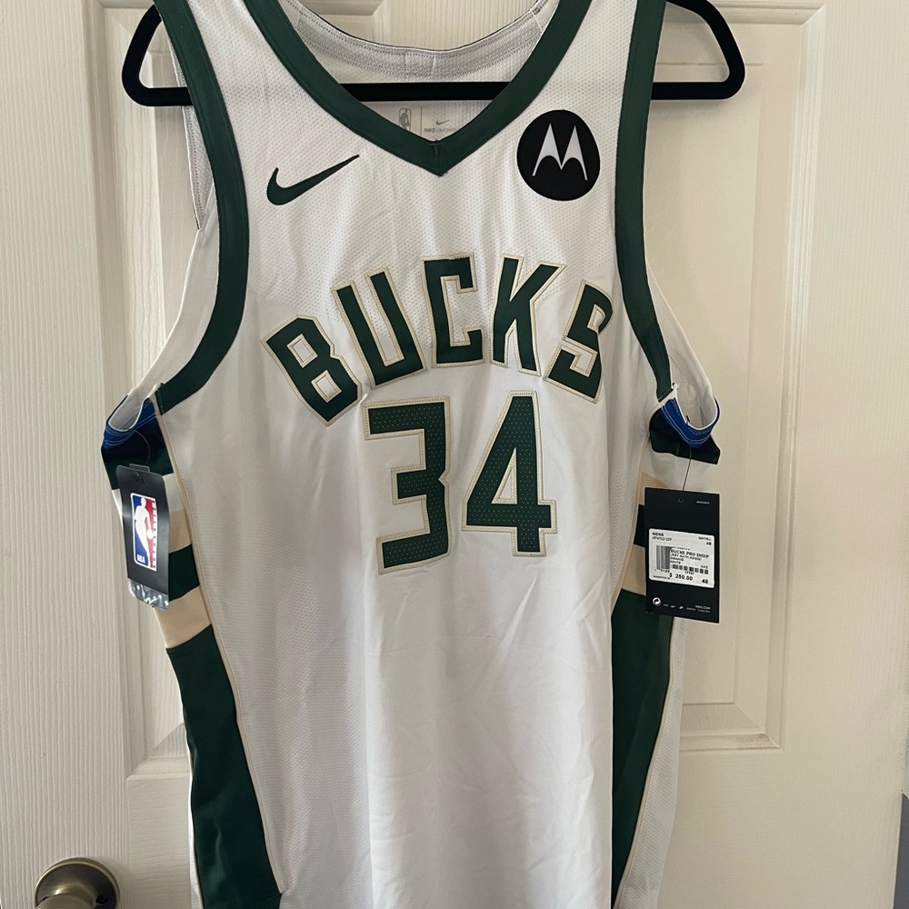 Authentic New Bucks jersey